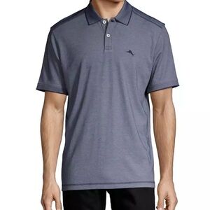 Tommy Bahama Playa Wave Polo short sleeve shirt medium Throne Blue men’s